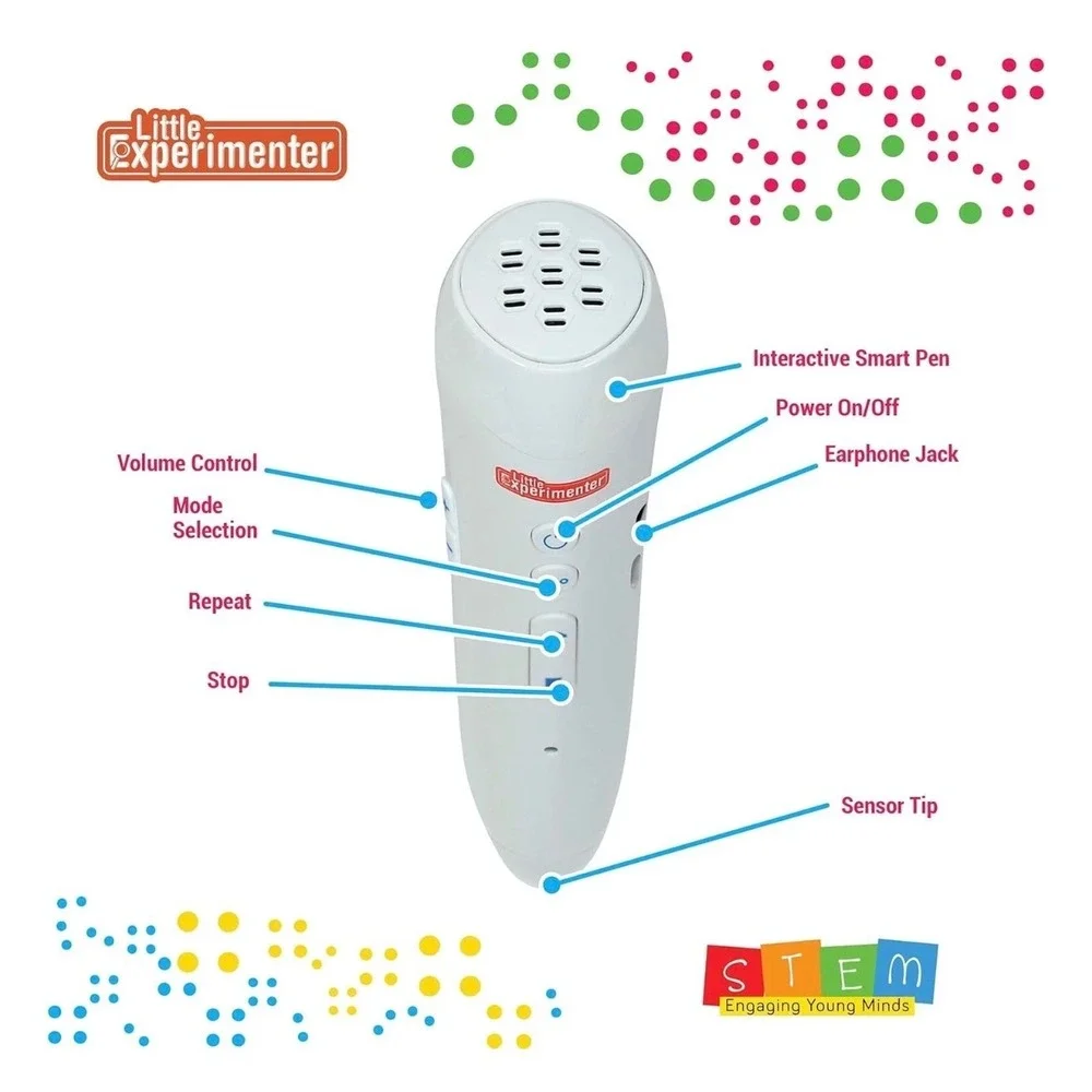 Little Experimenter Interactive World Globe for Kids‎ with Smart Pen STEM Toy